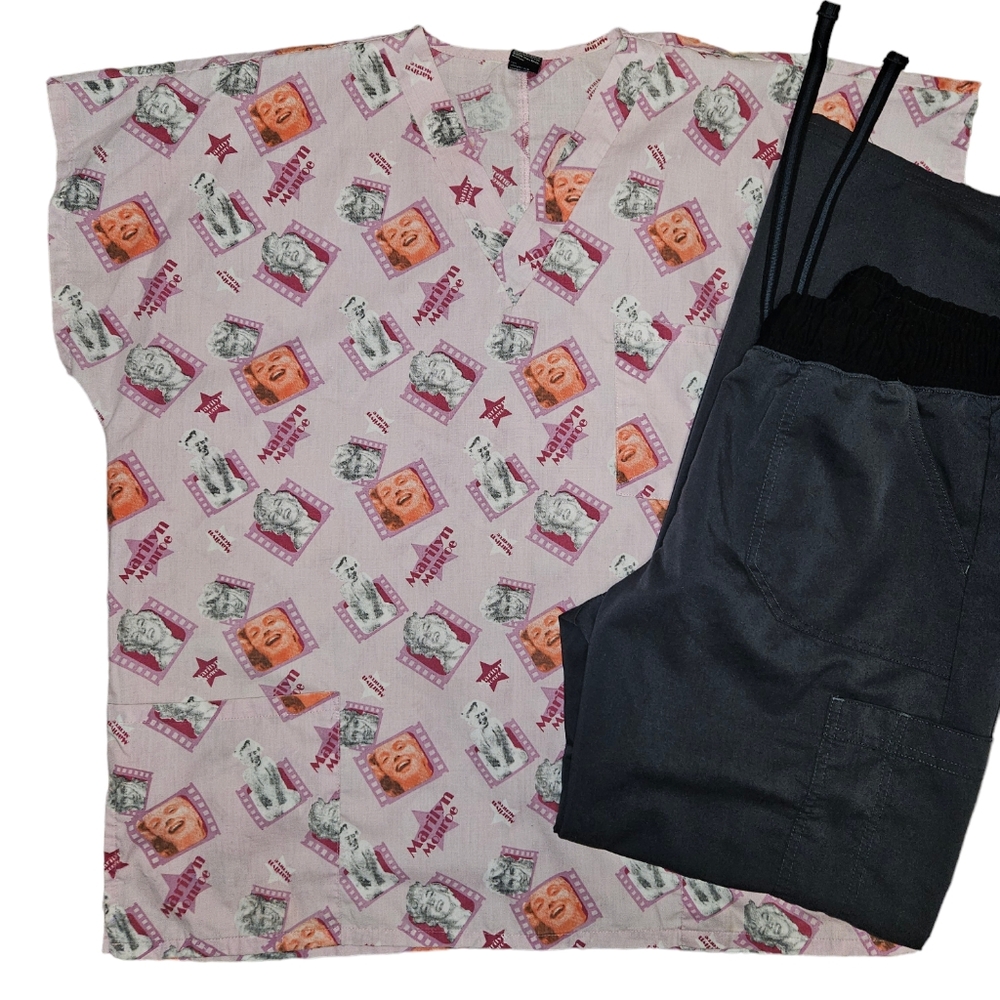 Marilyn Monroe scrub set